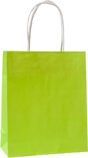 papierová taška svetlozelená